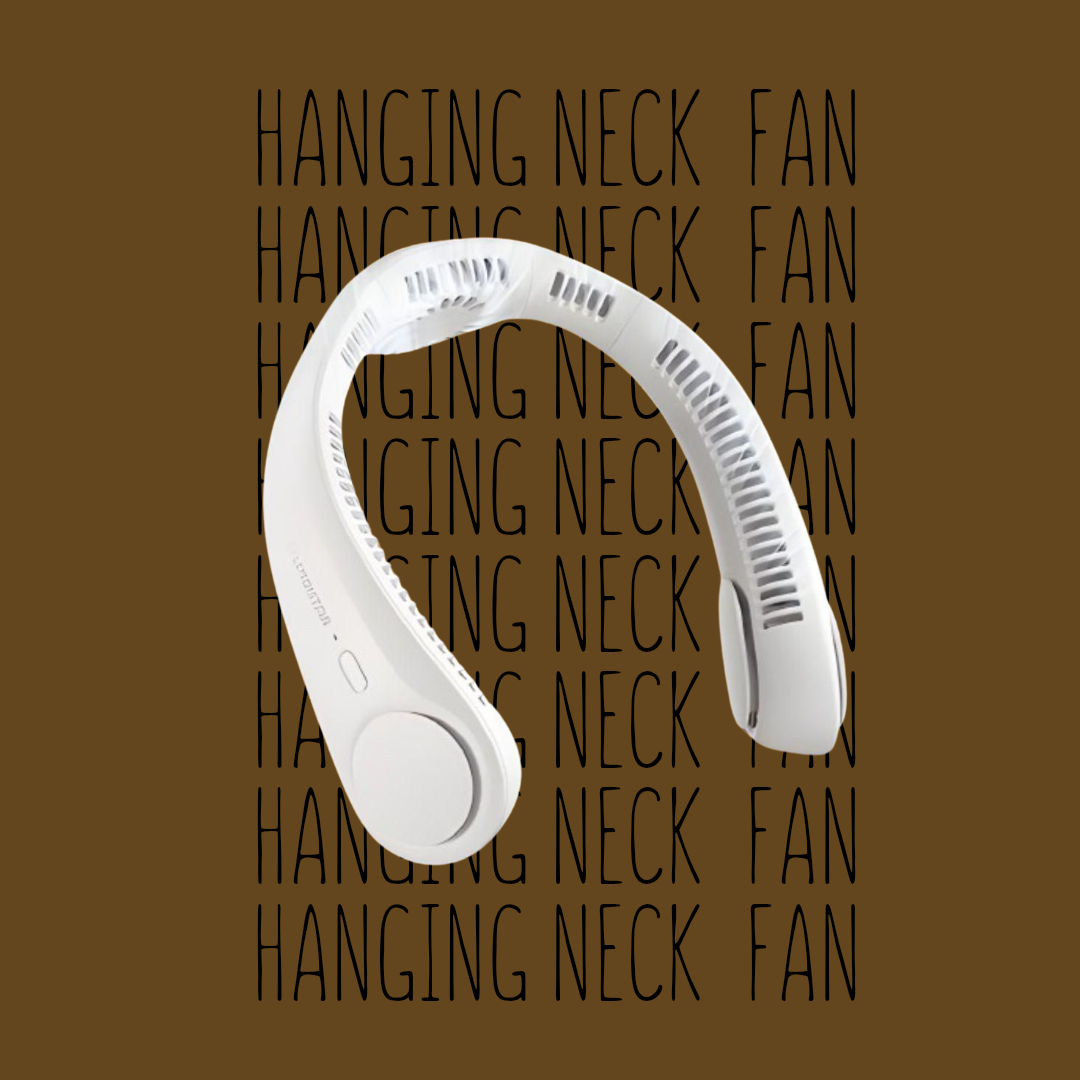 Portable Rechargeable Neck Fan..