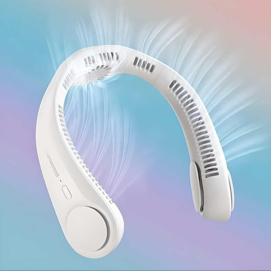 Portable Rechargeable Neck Fan..